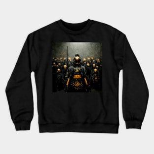 Dark Samurai - Black and Gold Crewneck Sweatshirt